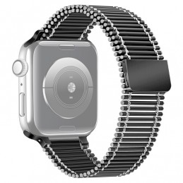Chain Loop Correa de Repuesto Metal para Apple Watch 7 45mm