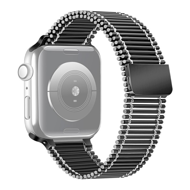 Chain Loop Correa de Repuesto Metal para Apple Watch 7 45mm