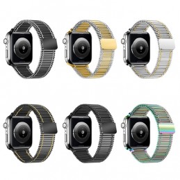 Chain Loop Correa de Repuesto Metal para Apple Watch 7 45mm