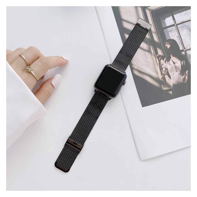 Correa Reloj Apple Watch 7 45mm de Acero Recto para Mujer