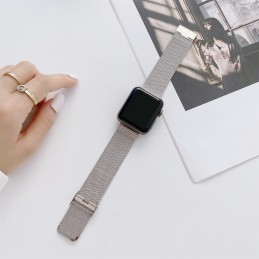 Correa Reloj Apple Watch 7 45mm de Acero Recto para Mujer