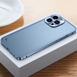 Funda Tipo Caja de Metal para iPhone 13 Pro