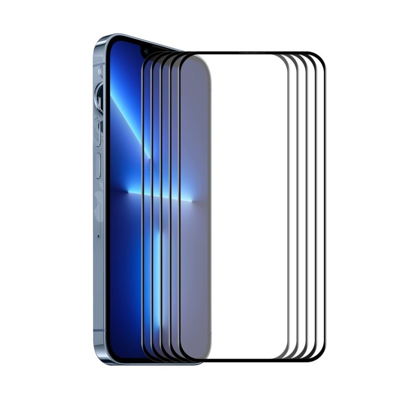 Cristal Templado iPhone 13 Pro Max ENKAY 5 Unidades