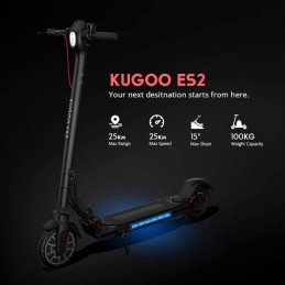 Patinete Eléctrico KUGOO KIRIN ES2 8.5 pulgadas Plegable Carga Máxima 100kg