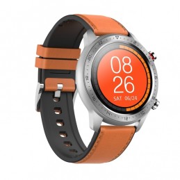 Reloj Inteligente Impermeable Hombre con Correa de Piel