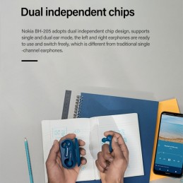 Nokia BH-205 Auriculares Táctiles Bluetooth Binaurales