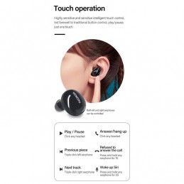 Nokia TWS-411 Auriculares Bluetooth 5.1 con Reducción de Ruido y Caja de Carga