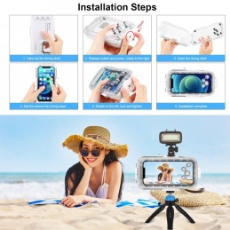Funda Sumergible para iPhone 13,13 Pro,12,12 Pro