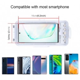 Funda Sumergible para Galaxy, Xiaomi, Google Android