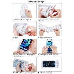 Funda Sumergible para Galaxy, Xiaomi, Google Android