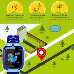 Smartwatch Niños Pantalla Color con Rastreador LBS