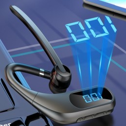 Auriculares Bluetooth Ultraligeros con Gancho para la Oreja