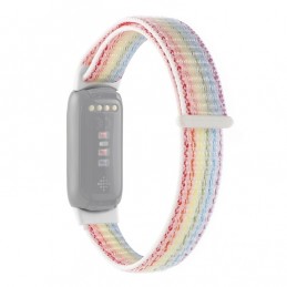 Correa Fitbit Luxe Arcoiris Nylon Loop