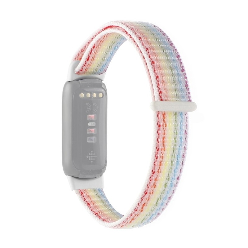 Correa Fitbit Luxe Arcoiris Nylon Loop