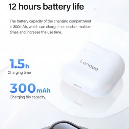 Lenovo LivePods LP40 TWS IPX4 Impermeables Auriculares Bluetooth