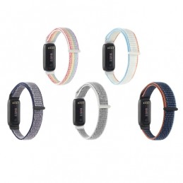 Correa Fitbit Luxe Arcoiris Nylon Loop