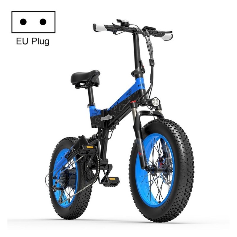 Bicicleta Eléctrica Plegable 20 Pulgadas 1000W 48V15AH