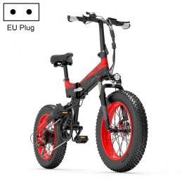 Bicicleta Eléctrica Plegable 20 Pulgadas 1000W 48V15AH