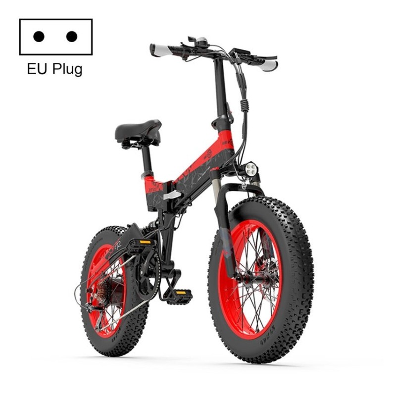 Bicicleta Eléctrica Plegable 20 Pulgadas 1000W 48V15AH