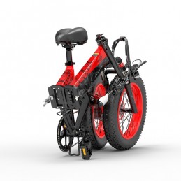 Bicicleta Eléctrica Plegable 20 Pulgadas 1000W 48V15AH