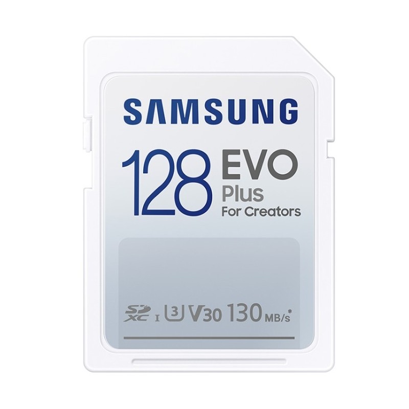 Tarjeta de Memoria Samsung EVO Plus SD (2021), Capacidad: 128GB