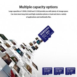 Samsung PRO Plus Micro SD 512GB