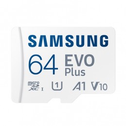 Samsung EVO Plus Micro SD 64GB Tarjeta de Memoria