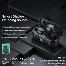 REMAX TWS-41 Auriculares Botón Estéreo Inalámbricos Bluetooth