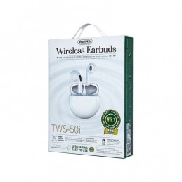 REMAX TWS-50i Auriculares Inalámbricos Bluetooth Semi en Oreja Estéreo Verdadero