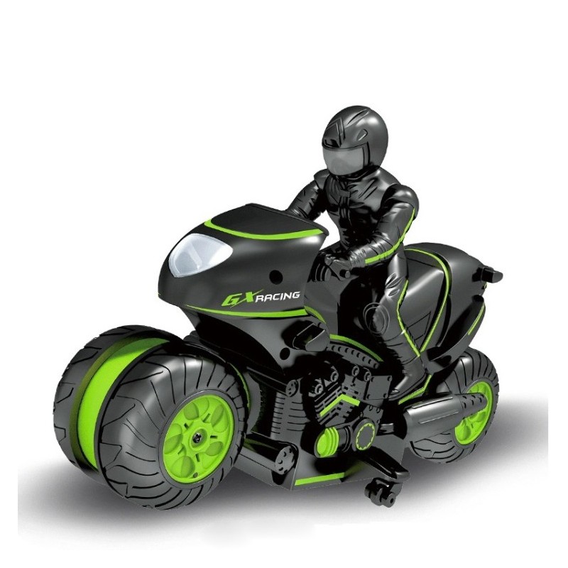 Motocicleta Teledirigida Stunt Drift Alta Velocidad