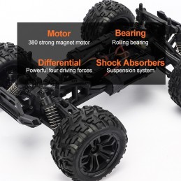 Coche 4x4 Teledirigido Todoterreno Radio Control RC 2.4GHz Escala 1:16