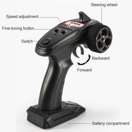 JJR/C Coche 4x4 Teledirigido Radio Control Todoterreno RC 2.4GHz
