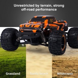 Coche Radio Control Teledirigido Tracción 4X4 Robusto BigFoot