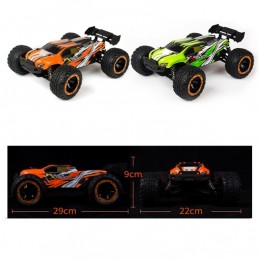 Coche Radio Control 4X4 Tracción Integral y Faros LED Robusto BigFoot