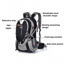 Mochila de Viaje Impermeable 20-35 Litros