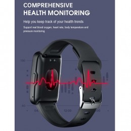 HAMTOD V300 Smartwatch con Termómetro Pulsometro