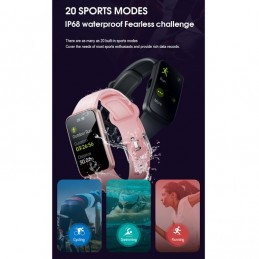 HAMTOD V300 Smartwatch con Termómetro Pulsometro