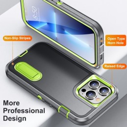 Funda Rugged iPhone 13 Pro Max 3 en 1