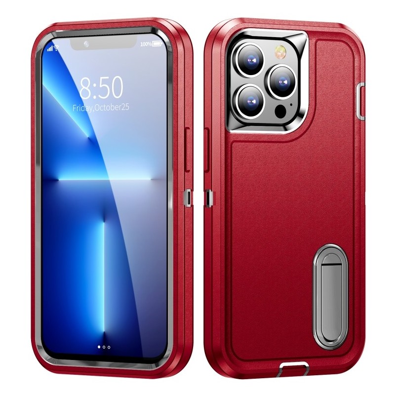 Funda Rugged iPhone 13 Pro Max 3 en 1
