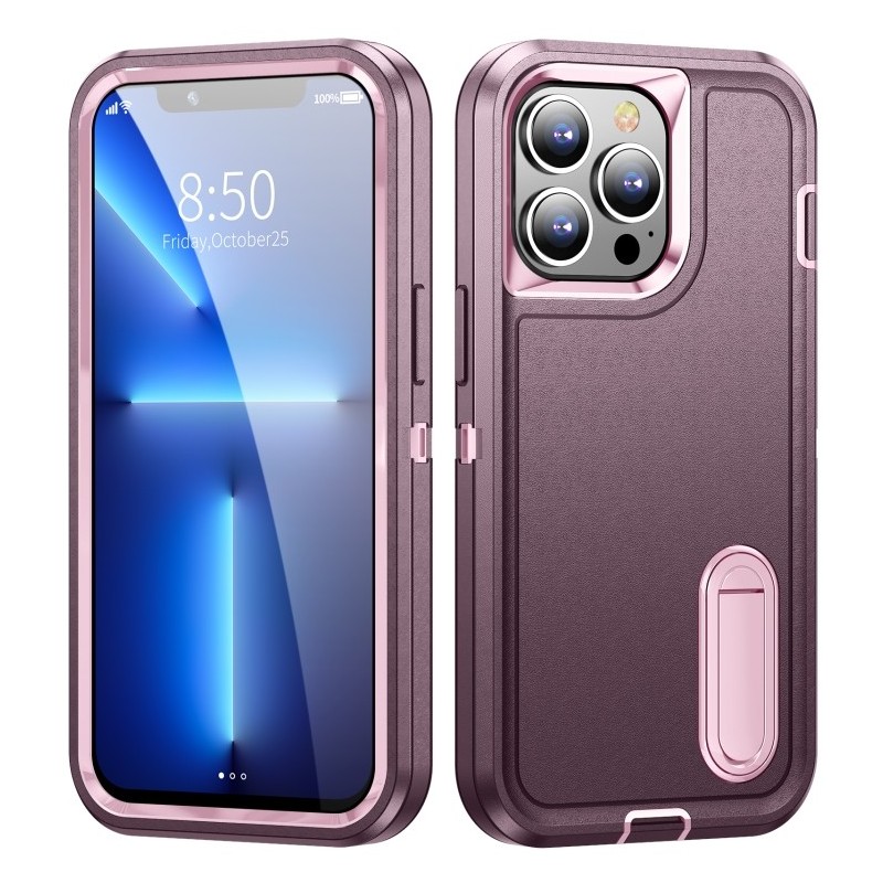 Funda Rugged iPhone 13 Pro Max 3 en 1