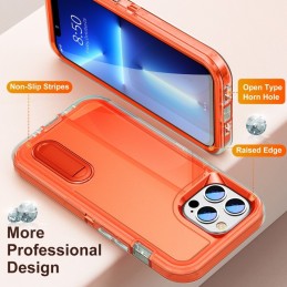 Funda Rugged iPhone 13 Pro Max 3 en 1