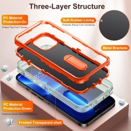 Funda Rugged iPhone 13 Pro Max 3 en 1