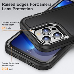 Funda Rugged iPhone 13 Pro Max 3 en 1