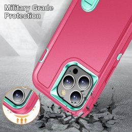 Funda Rugged iPhone 13 Pro Max 3 en 1