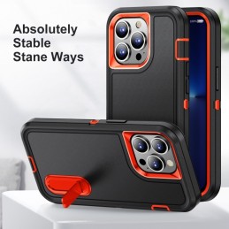 Funda Rugged iPhone 13 Pro Max 3 en 1