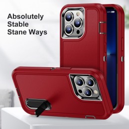 Funda Rugged iPhone 13 Pro 3 en 1
