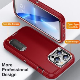 Funda Rugged iPhone 13 Pro 3 en 1