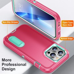 Funda Rugged iPhone 13 Pro 3 en 1