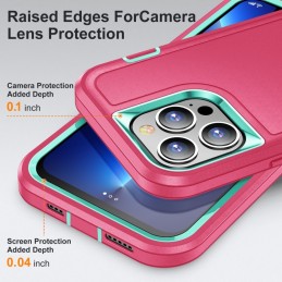 Funda Rugged iPhone 13 Pro 3 en 1