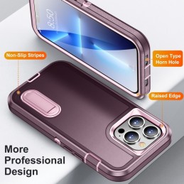 Funda Rugged iPhone 13 Pro 3 en 1
